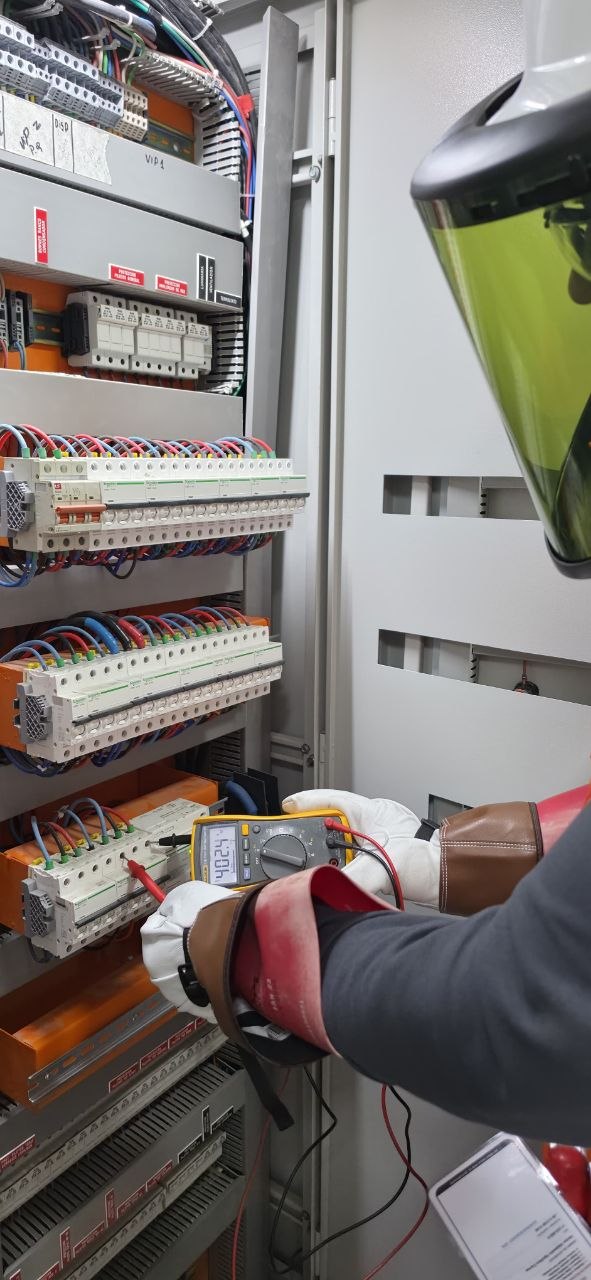 Trabajo eléctrico en terreno